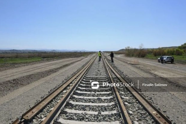 Обнародованы новые кадры со строительства железной дороги Горадиз - Агбенд - ВИДЕО