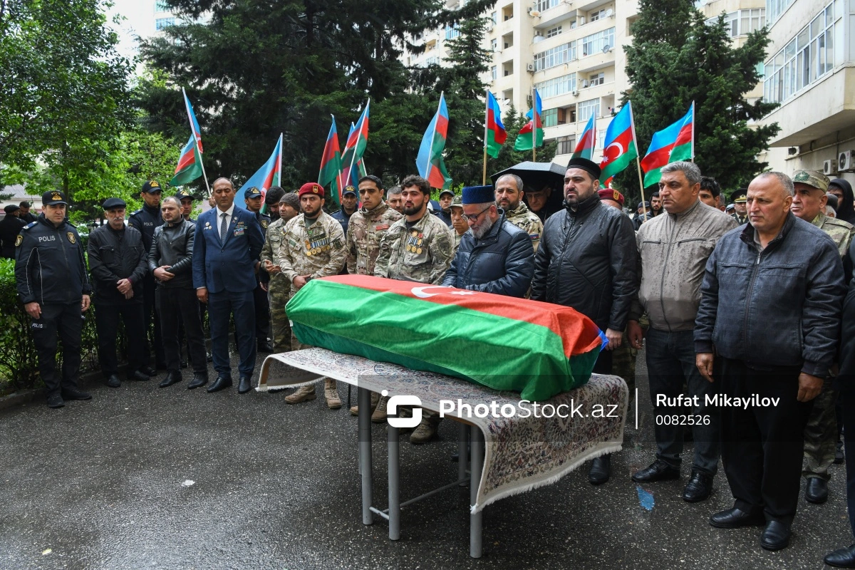 Birinci Qarabağ müharibəsi şəhidi dəfn edilib - YENİLƏNİB + FOTO/VİDEO