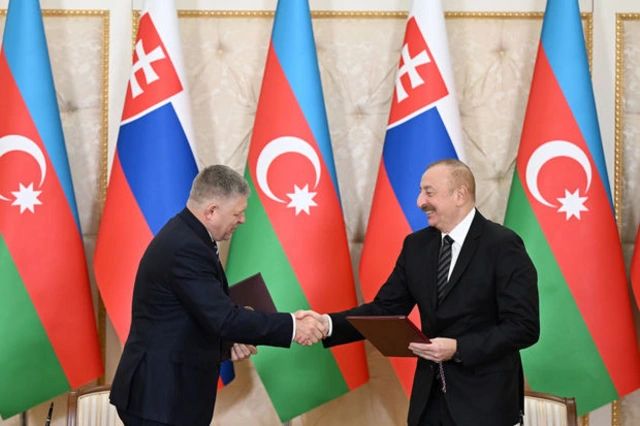 Подписаны азербайджано-словацкие документы - ФОТО/ВИДЕО