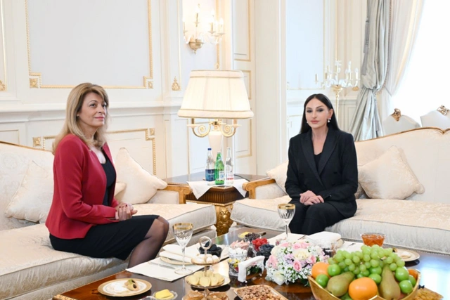 Состоялась встреча Первого вице-президента Азербайджана и первой леди Болгарии - ВИДЕО