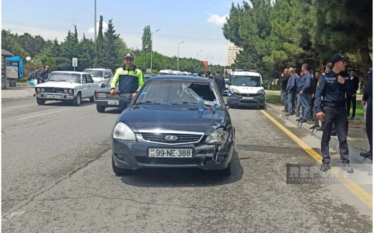 Sumqayıtda qəza: Bir nəfər ölüb - FOTO