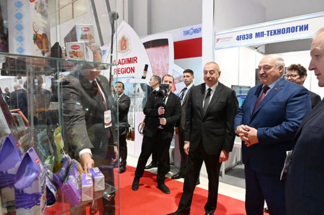 Президенты Азербайджана и Беларуси посетили выставки Caspian Agro и InterFood Azerbaijan - ОБНОВЛЕНО + ФОТО