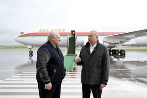 Ильхам Алиев и Александр Лукашенко посетили Физулинский район - ОБНОВЛЕНО + ФОТО