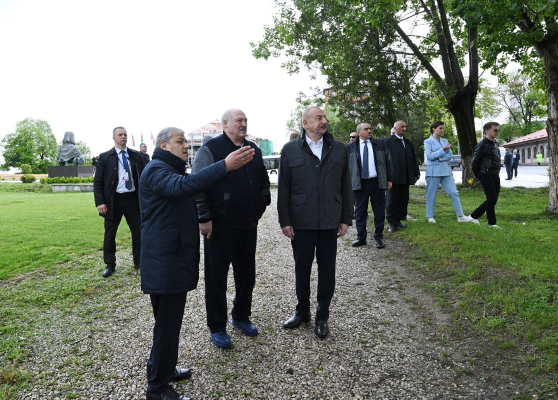 Prezidentlərə Şuşanın Baş planı barədə məlumat verilib - FOTO