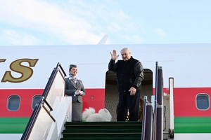 Belarus Prezidenti Aleksandr Lukaşenkonun Azərbaycana dövlət səfəri başa çatıb - FOTO/VİDEO