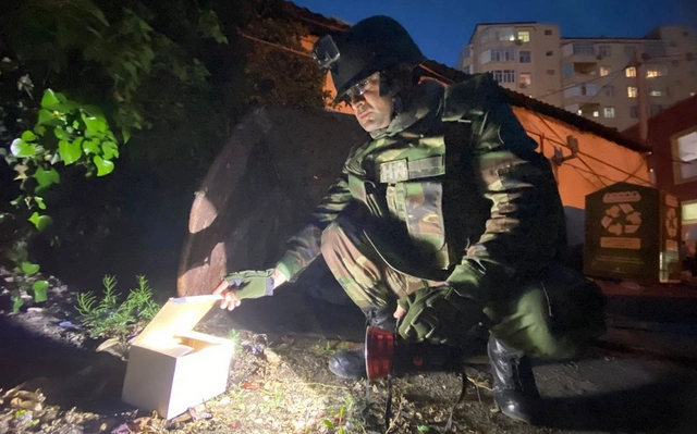 В Сумгайыте обнаружена ручная граната