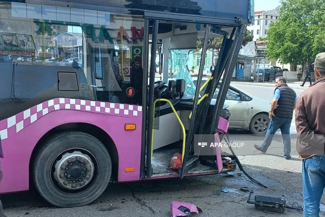 “Xaliq Faiqoğlu” şirkətinin avtobusu qəzaya uğradı: Xeyli sayda yaralı var – Fotolar