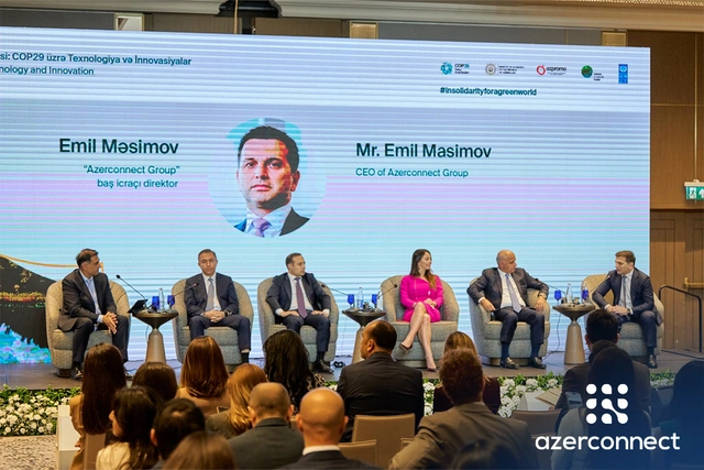 "Azerconnect Group" COP29 çərçivəsində keçirilən Biznes Forumda iştirak edib