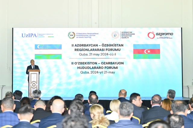 Состоялся II Межрегиональный форум Азербайджан-Узбекистан