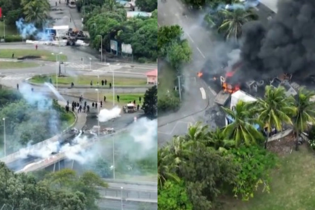 В Новой Каледонии произошли столкновения между сторонниками независимости и полицией