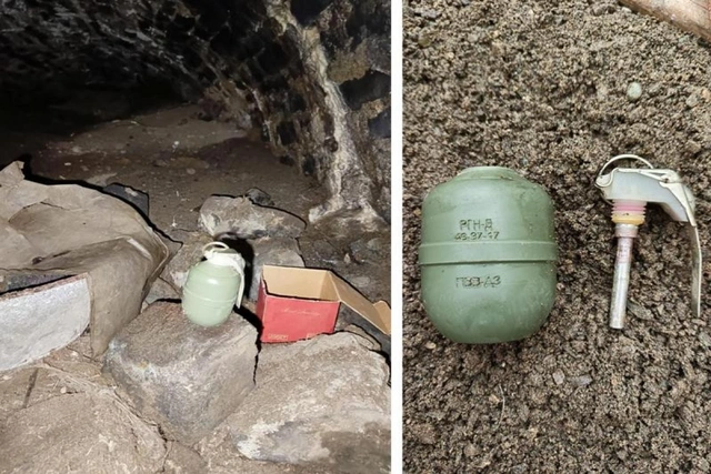 В Гедабее в тоннеле обнаружена граната