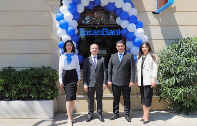 "TuranBank" İçərişəhər şöbəsini müştərilərin istifadəsinə verdi