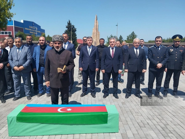 В Шабране похоронен шехид первой Карабахской войны Джалил Шахаев