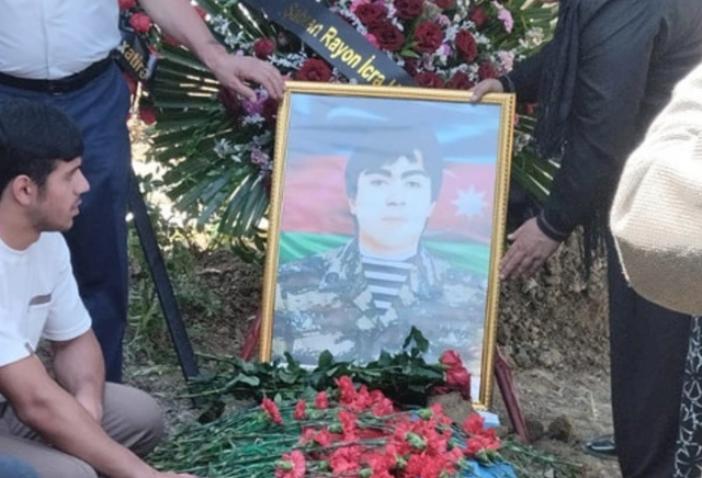 В Шабране захоронены останки шехида, пропавшего без вести в первой Карабахской войне