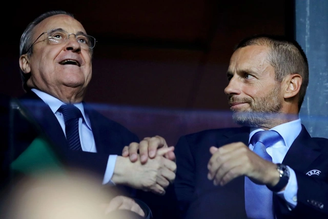 Глава УЕФА оскорбил президента "Реала" в переписке с Рубиалесом
