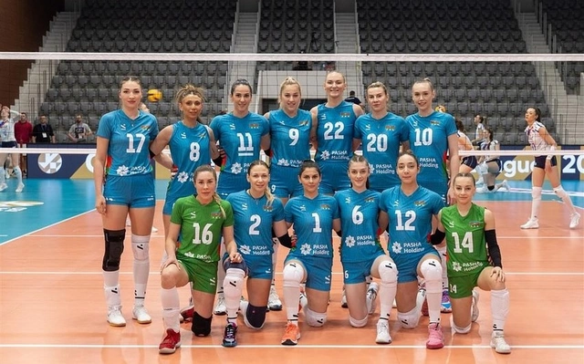 Женская сборная Азербайджана по волейболу проиграла команде Румынии