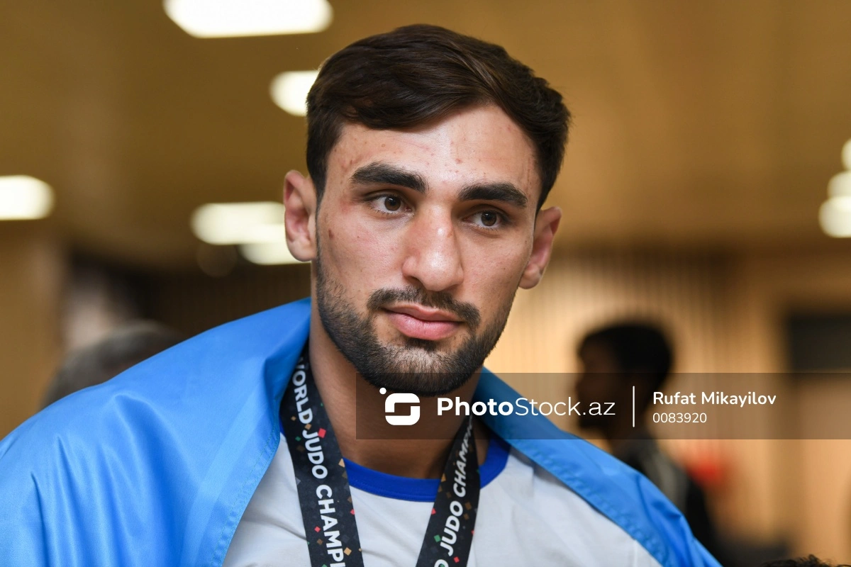 Чемпион мира по дзюдо Зелим Коцоев вернулся на родину
