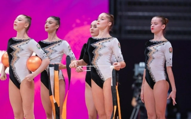 Азербайджанские гимнастки завоевали лицензию на Олимпийские игры Париж-2024