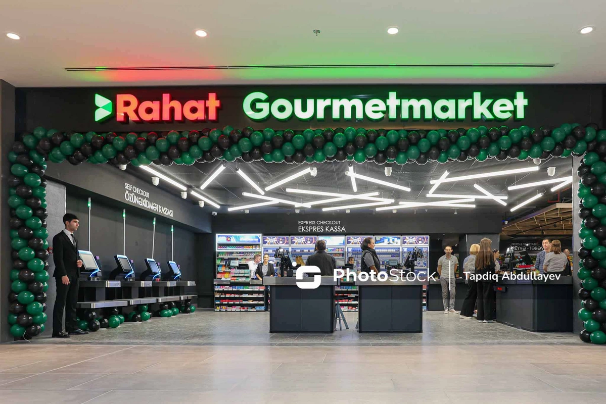 100-cü filial: "Rahat Gourmet" market "Crescent Mall"da fəaliyyətə başladı