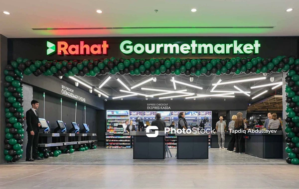 100-cü filial: "Rahat Gourmet" market "Crescent Mall"da fəaliyyətə başladı