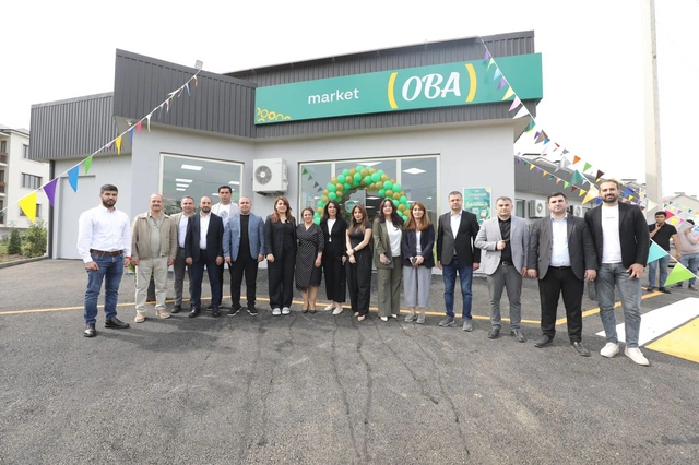 Xocalının ilk marketi "OBA" oldu