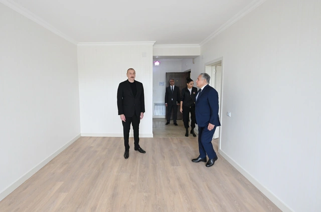 Ильхам Алиев и Мехрибан Алиева посетили Ходжалы