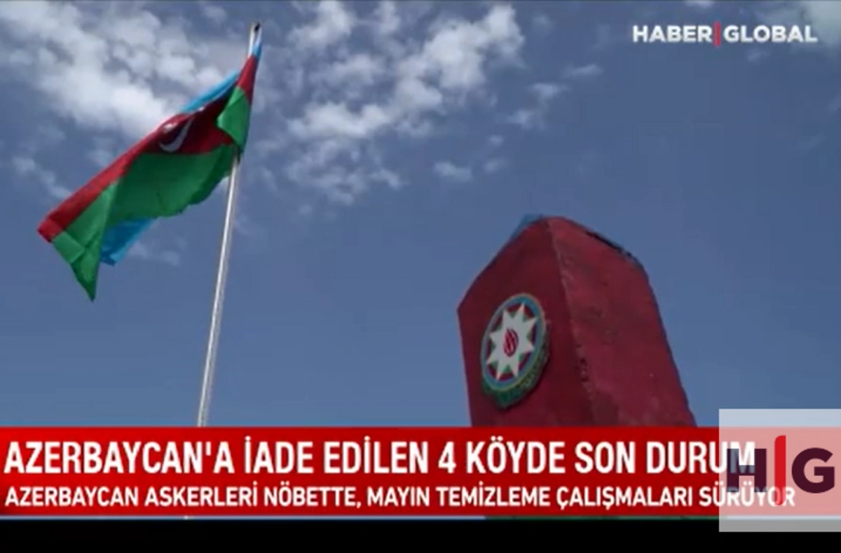 Haber Global распространил новые кадры из четырех возвращенных Азербайджану сел