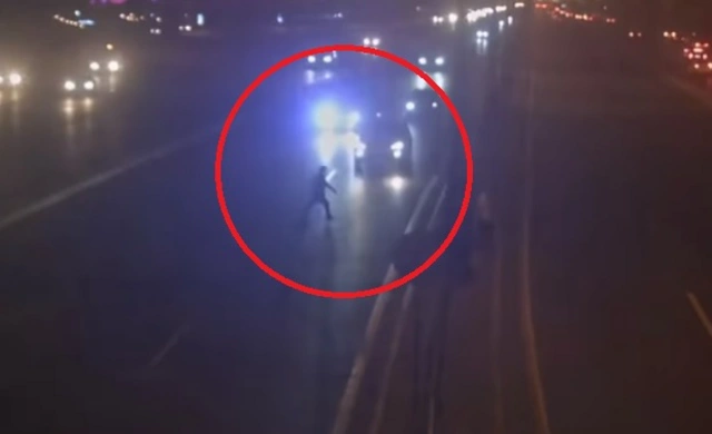 Paytaxtda piyadanı avtomobil vurdu - ANBAAN VİDEO