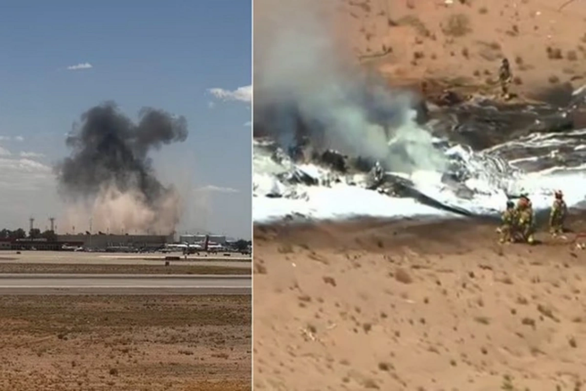 СМИ: В США потерпел крушение военный самолет
