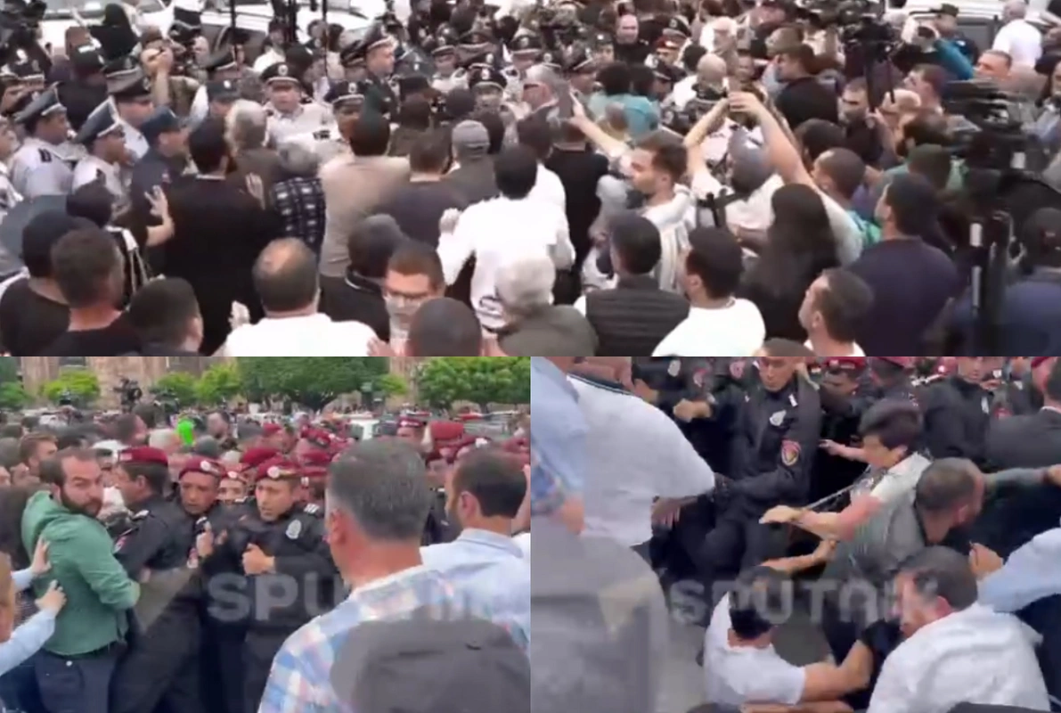Очередная акция протеста в Ереване: есть задержанные