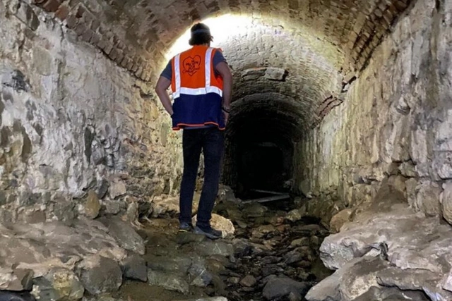 İstanbulda tapılan qədim gizli tunellərin görüntüləri yayıldı