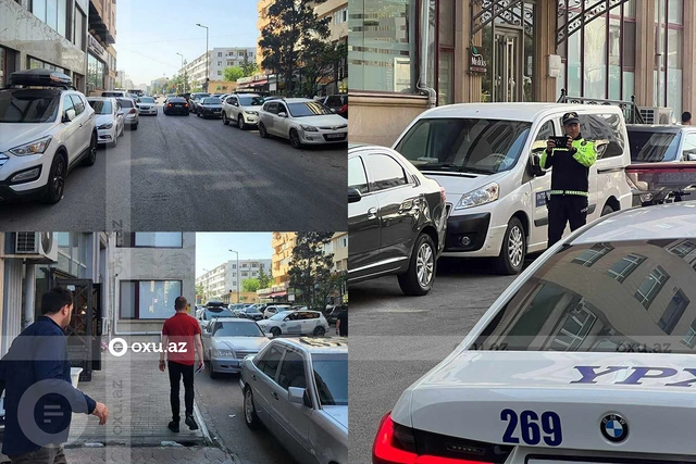 Угроза безопасности пешеходов в Баку: тротуары превратились в автостоянки