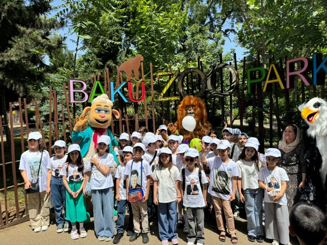 В Бакинском зоопарке по случаю Международного дня защиты детей организован праздник