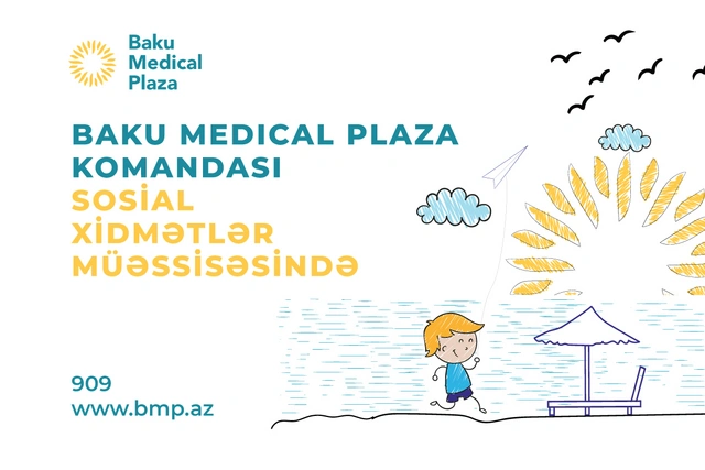 "Baku Medical Plaza" 1 İyun - Uşaqların Beynəlxalq Müdafiəsi Günündə internat evində