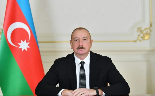 Президент Ильхам Алиев поздравил президента Италии