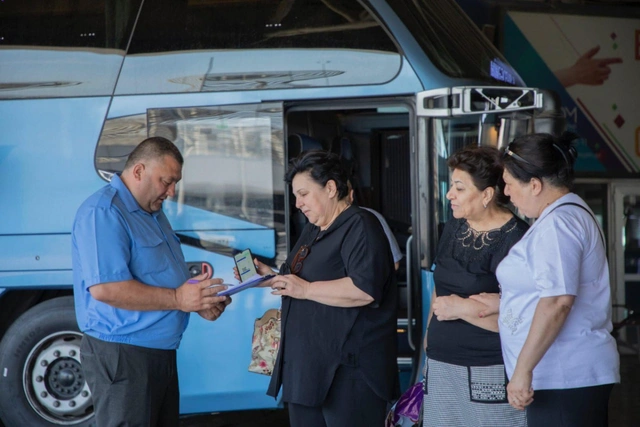 Bakı-Mingəçevir-Bakı istiqaməti üzrə yeni avtobuslar istifadəyə verilib