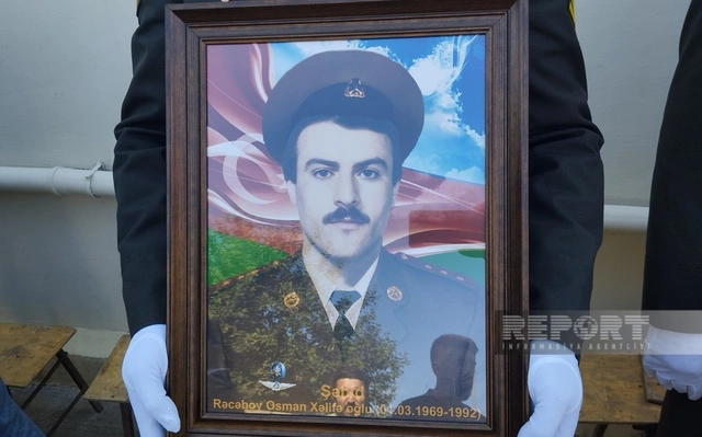 В Хачмазском районе простились с шехидом первой Карабахской войны Османом Раджабовым