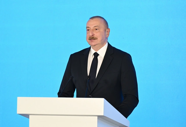 Prezident İlham Əliyev Şuşa sutəmizləyici qurğular kompleksinin açılışında iştirak edib