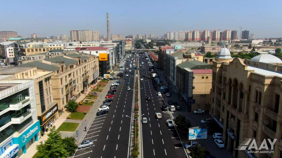 Bakının Əhməd Rəcəbli küçəsinin bir hissəsində aparılan təmir yekunlaşıb