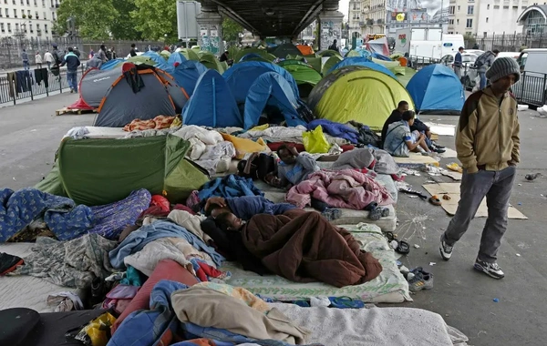 Из Парижа выдворили тысячи бездомных перед Олимпиадой