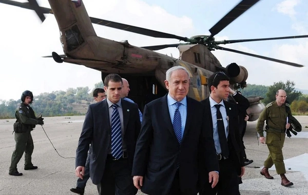 Netanyahunun da helikopteri xarab oldu, xəsarətsiz ötüşdü