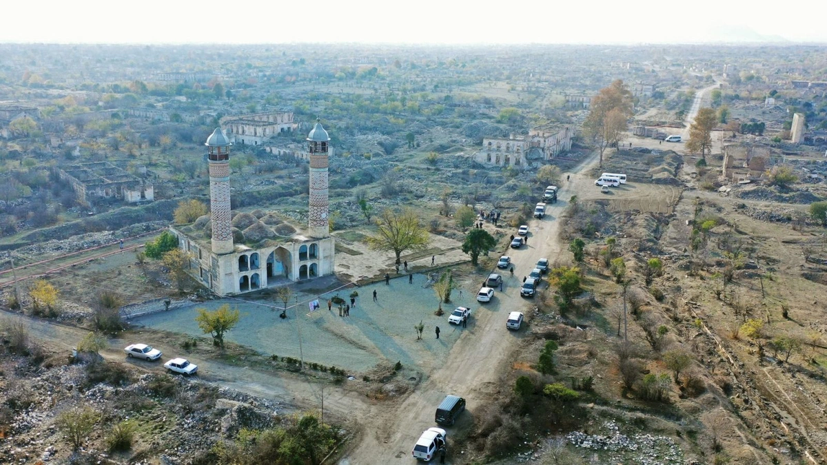 Ağdamda altı yaşayış binasının tikintisinə başlanılır