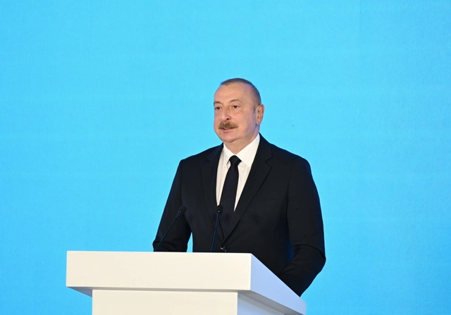 Президент выступил на открытии 29-й выставки Caspian Oil&Gas и 12-й выставки Caspian Power