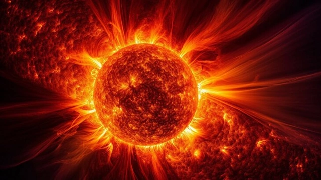 Майская активность солнца оказалась максимальной за десятилетия
