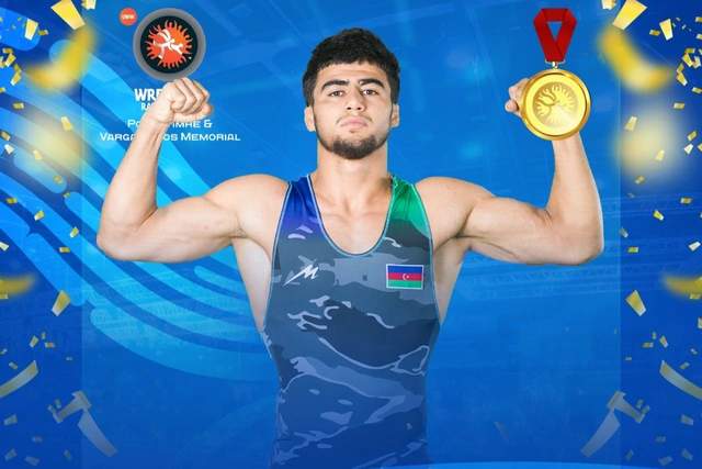 Еще один азербайджанский борец стал победителем рейтингового турнира в Венгрии