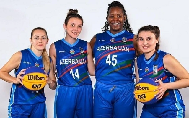 Женская сборная Азербайджана по баскетболу 3х3 завоевала путевку на Кубок Европы