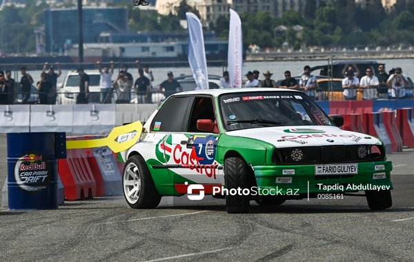 В Баку прошел национальный финал Red Bull Car Park Drift Azerbaijan