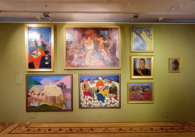 В Национальном музее искусств состоялось открытие новой экспозиции - ОБЗОР газеты "Каспий"