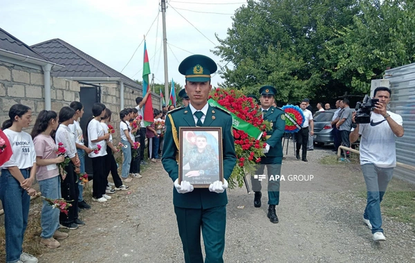 В Тертерском районе простились с майором, погибшим в результате удара молнии