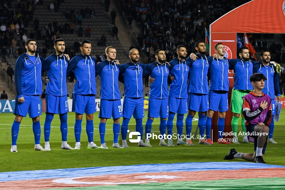 Futbol üzrə milli komandamız 299-cu oyununa çıxacaq